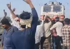 राजस्थान में फिर सुलग रही गुर्जर आंदोलन की आग: ट्रेन रोकी:पटरी उखाड़ने की कोशिश…