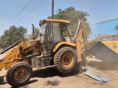 अफीम की खेती मामले में एक्शन: BJP नेता के भाई के अवैध कब्जों पर चला बुलडोजर…