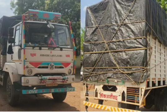 मानपुर पुलिस की बड़ी कार्रवाई: चेक पॉइंट पर 70 लाख की अवैध शराब जब्त, मध्य प्रदेश से महाराष्ट्र ले जाई जा रही थी खेप…