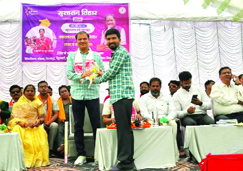 सुशासन शिविर जनता की समस्या के निराकरण के लिए है, विरोध प्रदर्शन करने वाले अपना तम्बू स्वयं लगाए – मधुसूदन …