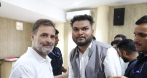 राहुल गांधी को जन्मदिन की बधाई देने पहुंचे जय प्रकाश साहू…