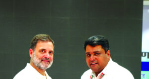 कांग्रेस के राष्ट्रीय प्रशिक्षण शिविर में राहुल गांधी से मिले जितेंद्र मुदलियार…