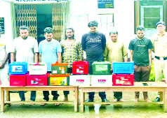 तुमड़ीबोड़ पुलिस के हत्थे चढ़े ट्रैक्टर बैटरी चोर गिरोह…