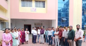 विद्युत कम्पनी प्रबंधन के वादाखिलाफी के विरोध में महासंघ का द्वितीय चरण के तहत क्षेत्रीय मुख्यालय में ज्ञापन कार्यक्रम…