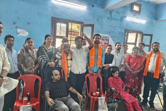 रक्तदान बना जन्मदिन का सबसे बड़ा उपहार, विक्रांत सिंह के जन्मोत्सव पर सभी वर्गों ने बढ़-चढ़कर किया रक्तदान…