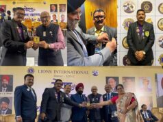 लायंस क्लब राजनांदगांव सिटी की बड़ी उपलब्धि, अध्यक्ष अमित खण्डेलवाल सम्मानित…