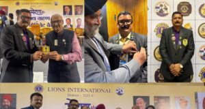लायंस क्लब राजनांदगांव सिटी की बड़ी उपलब्धि, अध्यक्ष अमित खण्डेलवाल सम्मानित…