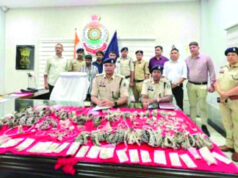 सराफा दुकान में लाखों की चोरी का खुलासा : अंतर्राज्यीय चोर गिरोह के 3 सदस्य गिरफ्तार…