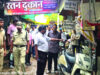 आयुक्त मरकाम व यातायात प्रभारी ने गोल बाजार और फल मार्केट का किया पैदल निरीक्षण…