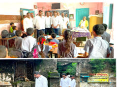 टांकापारा स्कूल में कीचड़ से गुजरने की मजबूरी, जर्जर भवन की छत से टपक रहा पानी : जितेंद्र मुदलियार…