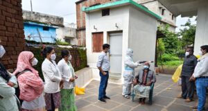 H1N1 पॉजिटिव बच्चे मिलने के बाद स्वास्थ्य विभाग अलर्ट कंडरापारा मे घर-घर सर्वे…