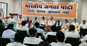 जिला भाजपा की संगठनात्मक बैठक में संगठन महामंत्री पवन साय ने दिए मजबूती के गुर…