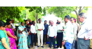 वार्ड नं. 22 में विकास कार्यो के लिए महापौर ने किया भूमिपूजन…