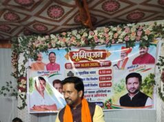 गोकना में विकास कार्यों का भूमिपूजन, ग्रामीणों को मिली 15.23 लाख की सौगात…