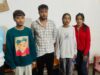 बरसती पानी के बीच हादसा : बीच मझधार में फंसे 5 दोस्त; पेड़ के सहारे बची जान, स्टापर तोडक़र उफनती नदी में जा घुसाई कार…