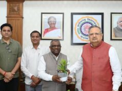 विधानसभा अध्यक्ष डॉ. रमन सिंह के मार्गदर्शन में राजनांदगांव के रेलवे विकास कार्यों की महत्वपूर्ण समीक्षा बैठक संपन्न…