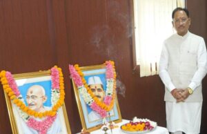 सत्य, अहिंसा और सादगी के आदर्श हमें राष्ट्रसेवा की प्रेरणा देते रहेंगे : मुख्यमंत्री श्री विष्णु देव साय