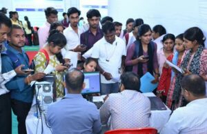 ज्य स्तरीय रोजगार मेले के पहले दिन 5,018 प्रतिभागियों ने कराया पंजीयन