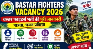 छत्तीसगढ़ पुलिस में 128 पदों पर निकली भर्ती, बस्तर फाइटर्स आरक्षक के लिए 2 नवंबर से शुरू होंगे आवेदन…