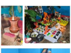 महरूम में नवदिवसीय श्री मीनाक्षी नवाहर्चन व दुर्गा पाठ का भव्य आयोजन, तीसरे दिन भी उमड़ी श्रद्धालुओं की भीड़.
