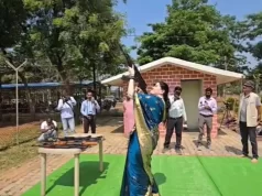 राजनांदगांव: साड़ी पहनकर AK-47 से हर्ष फायरिंग मामले में गरमाई सियासत, पीएचक्यू ने एसपी अंकिता शर्मा से मांगा स्पष्टीकरण…