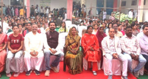 सांसद संतोष पाण्डेय ने किया नवीन कन्या महाविद्यालय व लाईवलीहुड संस्थान का भूमिपूजन…