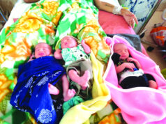 मेडिकल कॉलेज अस्पताल में दुर्लभ ट्रिपलेट डिलीवरी : दो शिशुओं का सामान्य तो तीसरे का हुआ सीजेरियन प्रसव…
