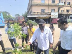 एक घंटे का श्रमदान… फिर मिट्टी में उतरा हरियाली का संकल्प…