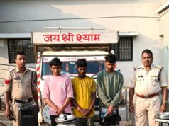 खैरागढ़-छुईखदान-गंडई: शासकीय स्कूल में चोरी करने वाले अंतरराज्यीय गिरोह का पर्दाफाश, तीन आरोपी गिरफ्तार; 2.50 लाख की सामग्री बरामद…