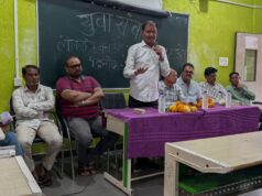 लोकतंत्र बचाओ, अराजकता हटाओ कार्यक्रम में पहुंचे महापौर मधुसूदन यादव…